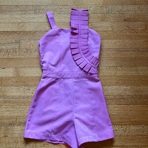 Habitual Girl orchid romper size 14